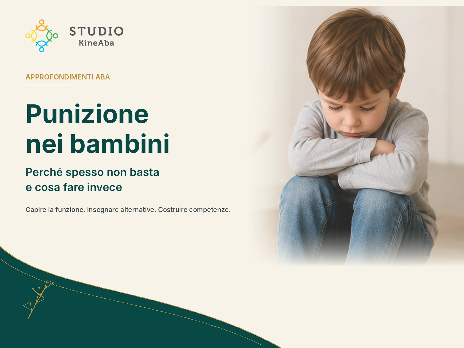 Bambino con espressione triste, copertina dell’approfondimento sulla punizione nei bambini